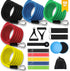 19 Pcs Workout Resistance Bands Set Exercise Bands Set Core Sliders - Blade Fitness