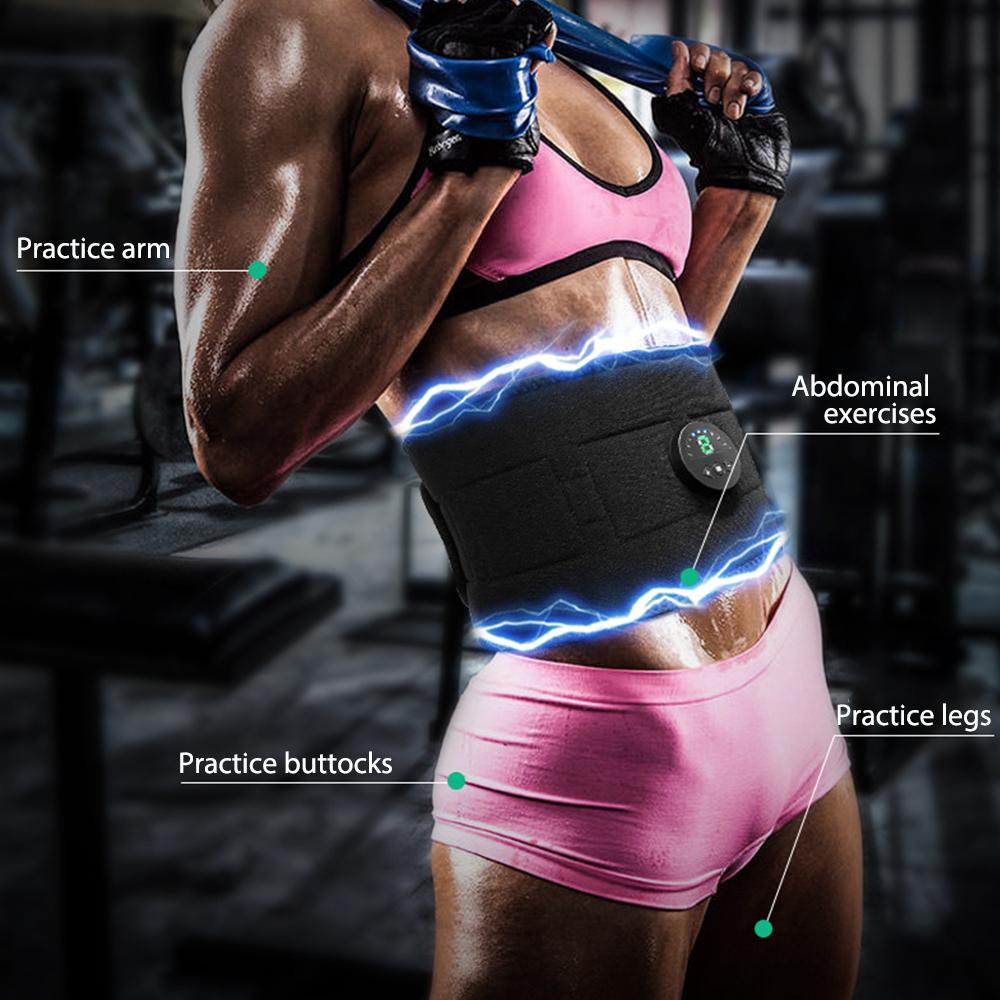 Smart EMS Fitness Vibration Belt Abdominal Trainer Muscle Slimming - Blade Fitness