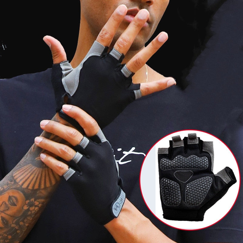 Half Finger Gym Dumbbells Gloves