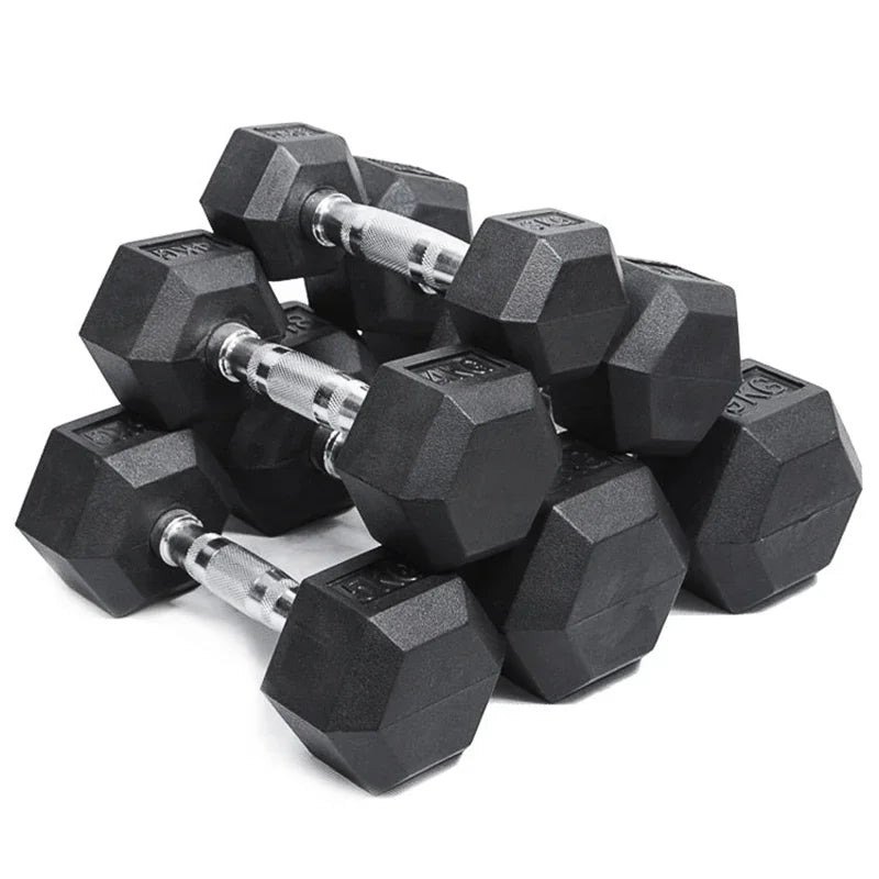 Hexagonal Fixed Dumbbells