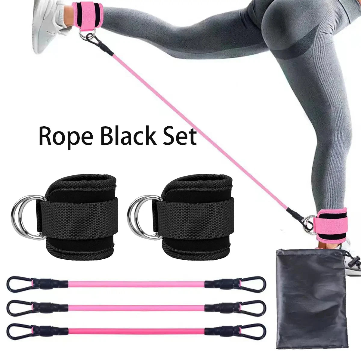 Ankle Strap Elastic Resistance Bands