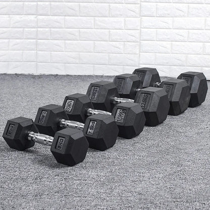 Hexagonal Fixed Dumbbells