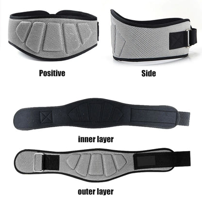 Weightlifting Belt – Lumbar Support for Gym, Squats, Powerlifting &amp; Strength Training