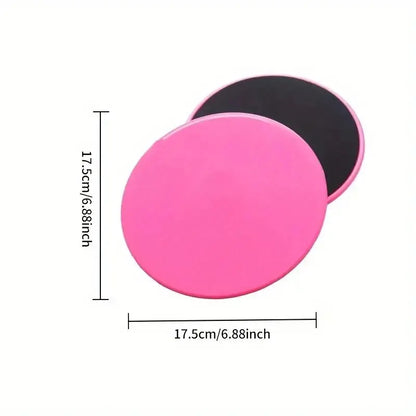 2-Piece Yoga Sliding Discs