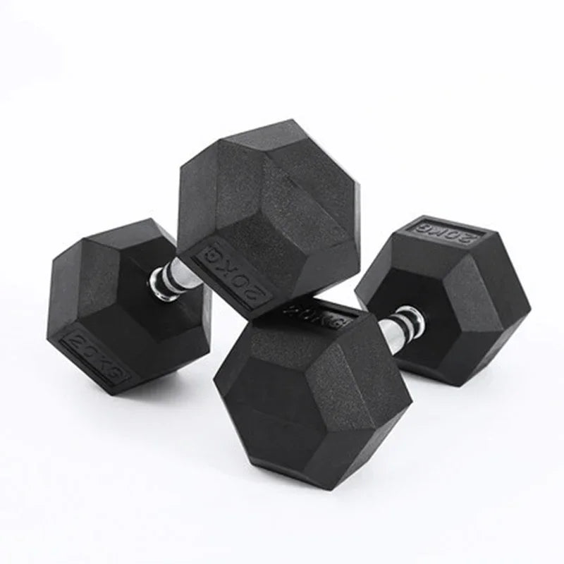 Hexagonal Fixed Dumbbells