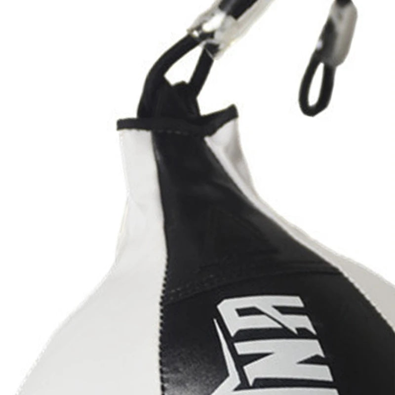 Leather Speed Punching Ball – Hanging Swivel Boxing Bag for Training &amp; Fitness