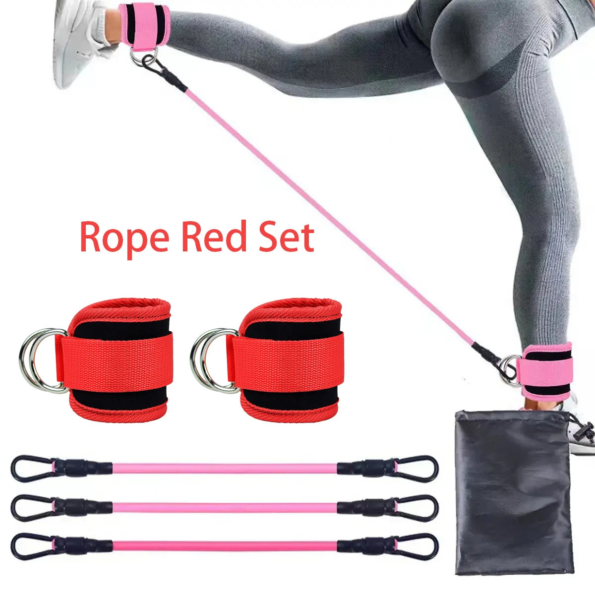 Ankle Strap Elastic Resistance Bands