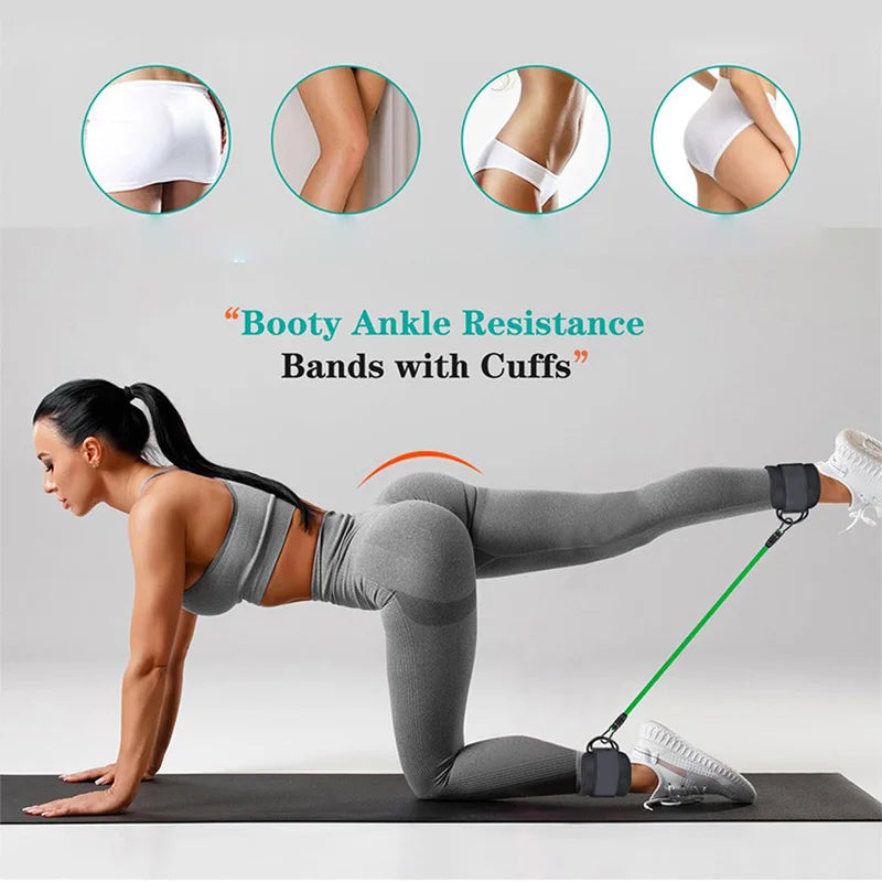 Ankle Strap Elastic Resistance Bands