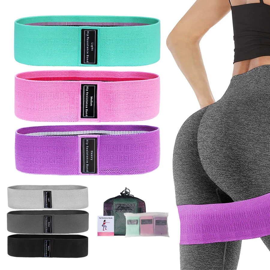 Fabric Resistance Bands for Hips &amp; Glutes