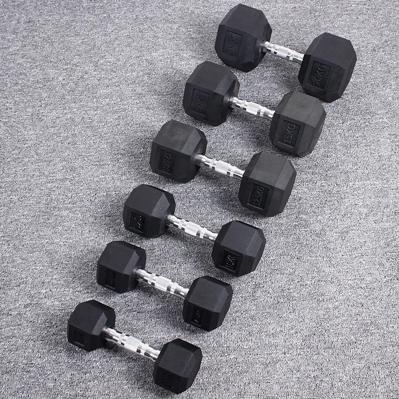 Hexagonal Fixed Dumbbells