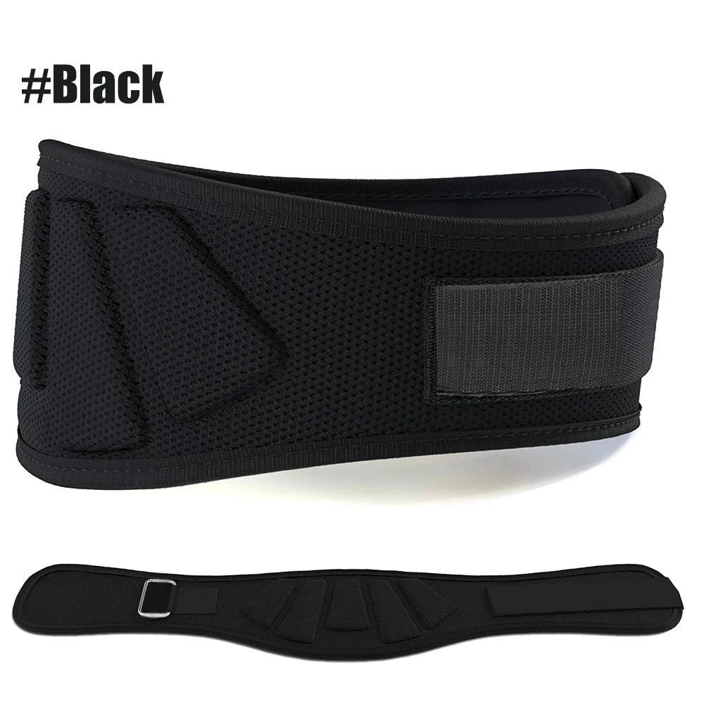 Weightlifting Belt – Lumbar Support for Gym, Squats, Powerlifting &amp; Strength Training