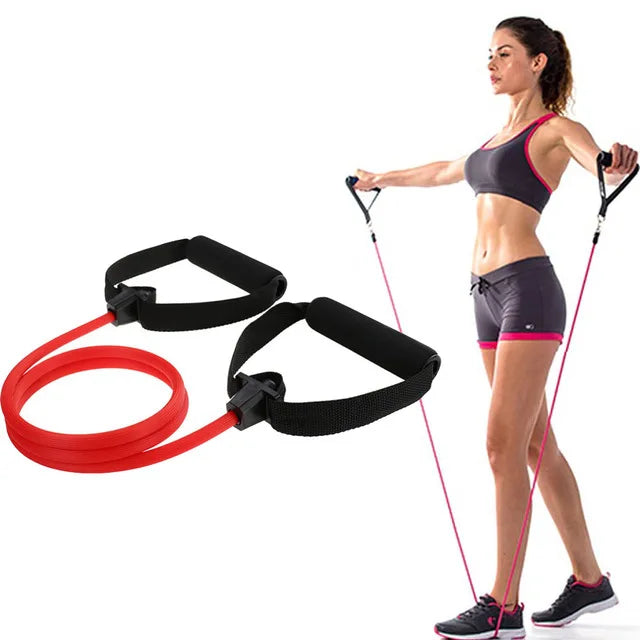 Portable Pilates Bar with Resistance Bands