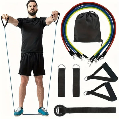 11-Piece Resistance Bands Set