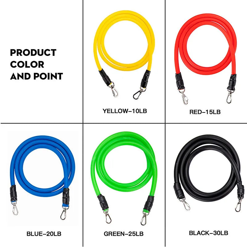 Tube Resistance Bands with Handles