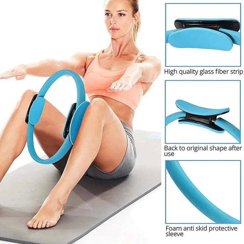 Magic Yoga Pilates Ring – Fitness &amp; Pelvic Floor Muscle Trainer for Back &amp; Core