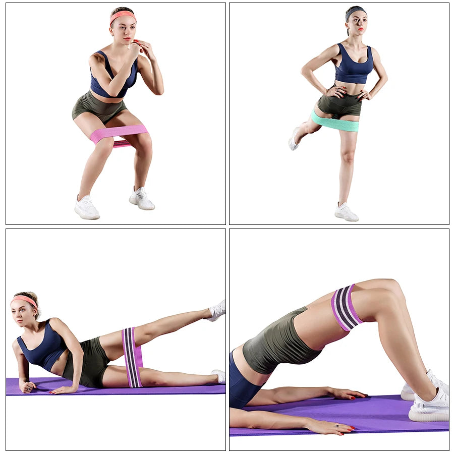 Fabric Resistance Bands for Hips &amp; Glutes