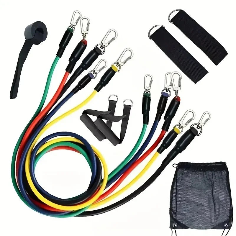 11-Piece Resistance Bands Set