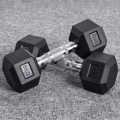 Hexagonal Fixed Dumbbells