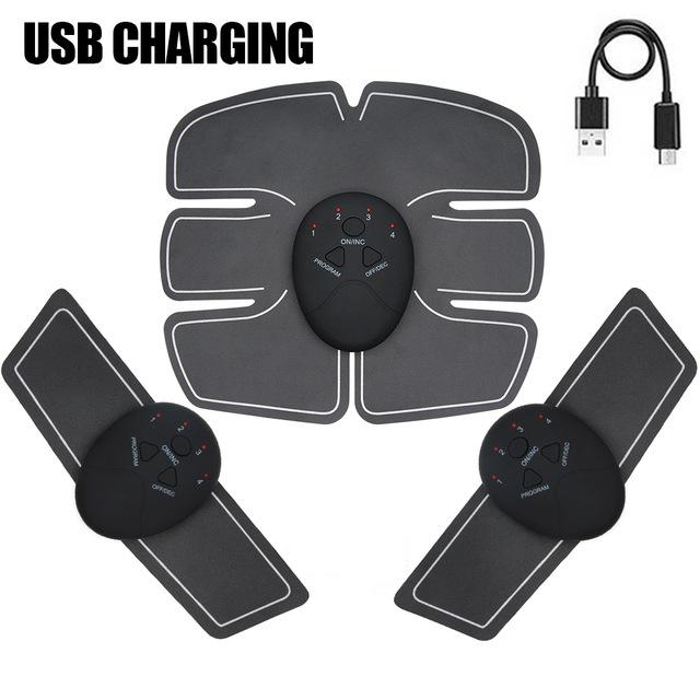 EMS USB Charging Muscle Stimulator Fitness  Buttock Abdominal Trainer - Blade Fitness