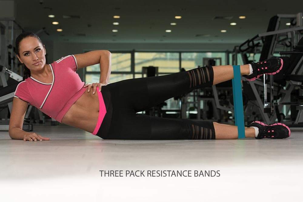 Muscle Recovery &amp; 3 Pack Resistance Band Bundle - Blade Fitness